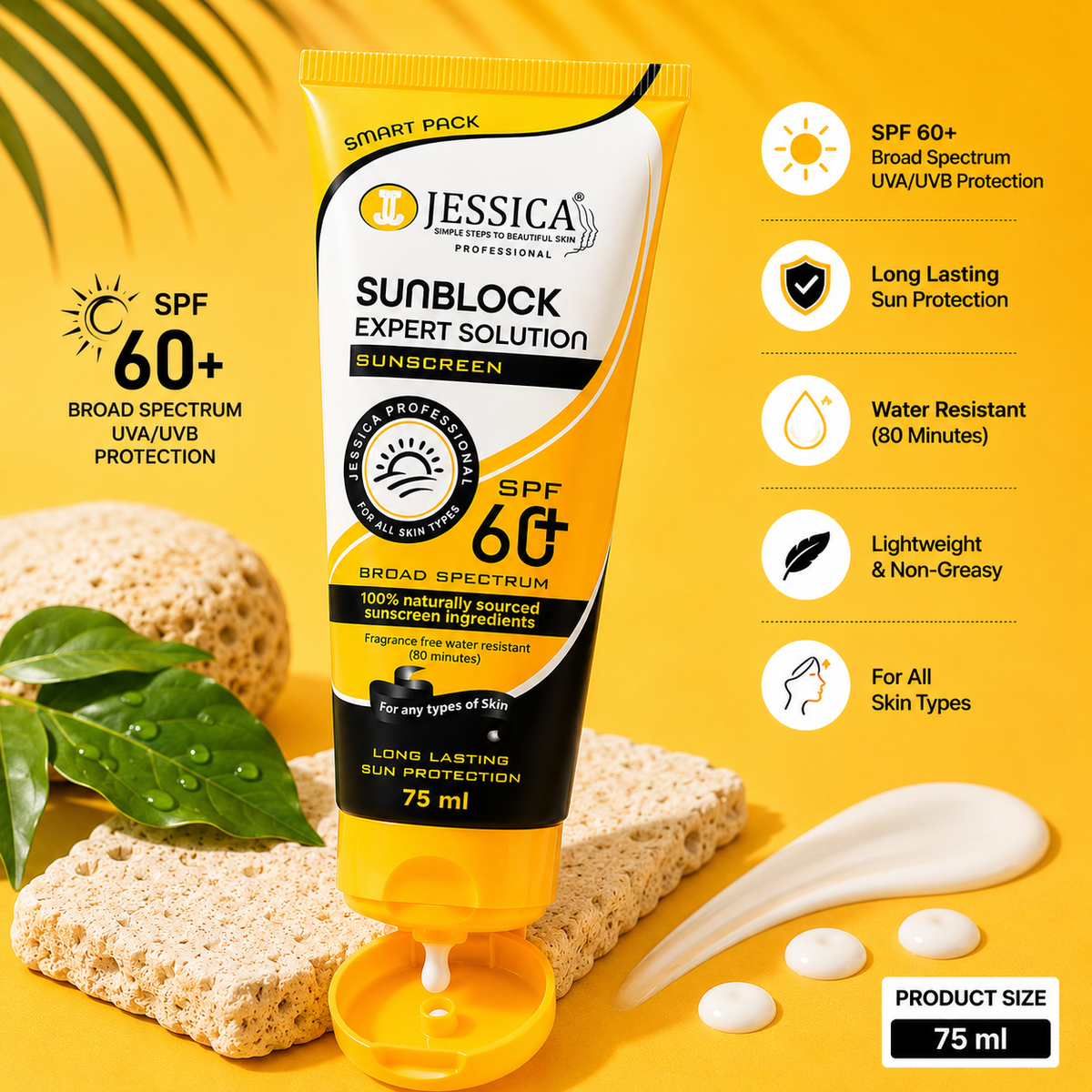 Jessica Sun Block (SPF 60)