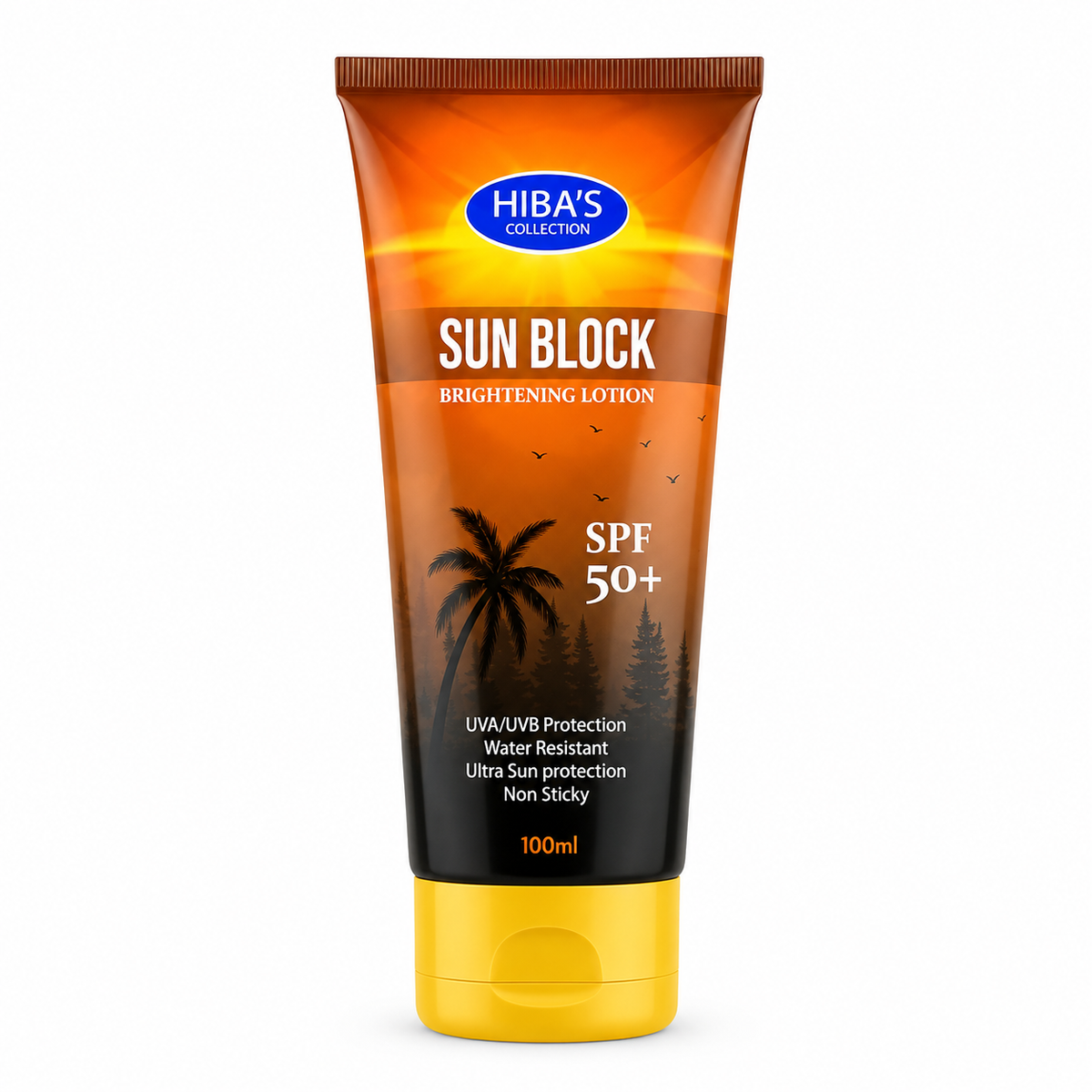 Hiba's Collection Sun Block Brightening Lotion Spf 50+