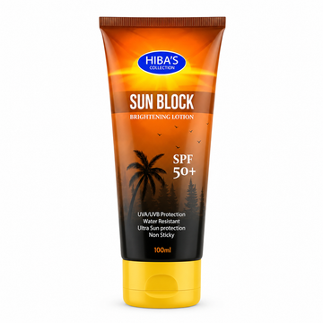 Hiba's Collection Sun Block Brightening Lotion Spf 50+
