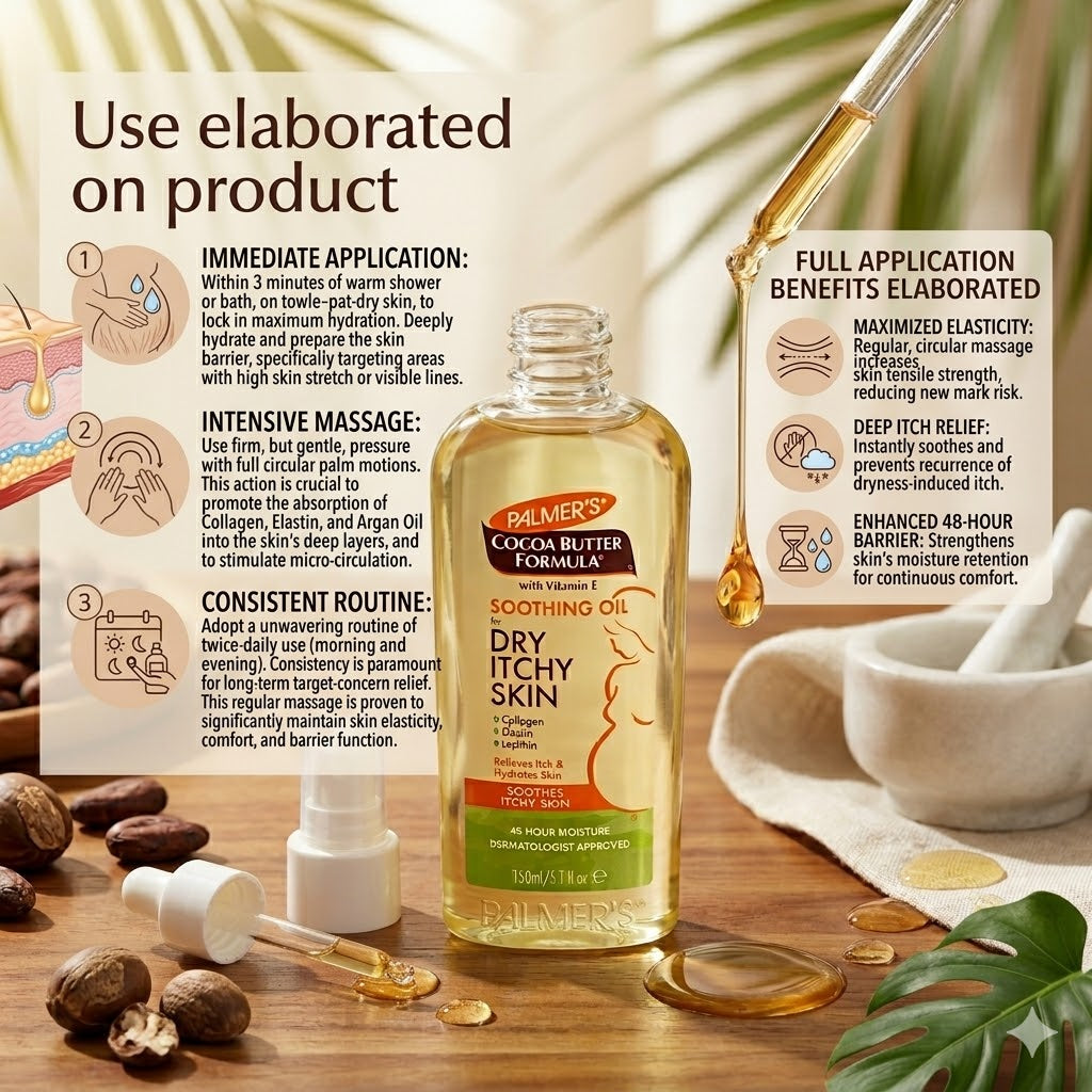 Palmer's Soothing Oil for Dry  Itchy Skin