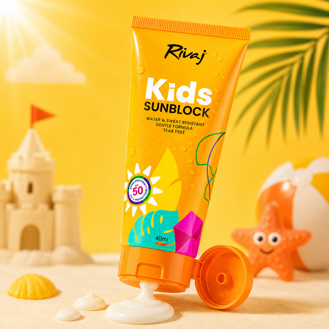 Rivaj SPF50 Kids Sunblock
