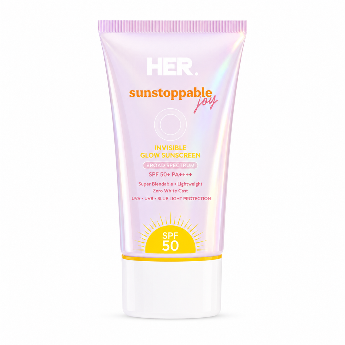 Her Beauty Invisible Sunscreen Glow Gel (Gel Moisturizer SPF 50)