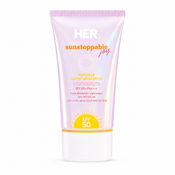 Her Beauty Invisible Sunscreen Glow Gel (Gel Moisturizer SPF 50)